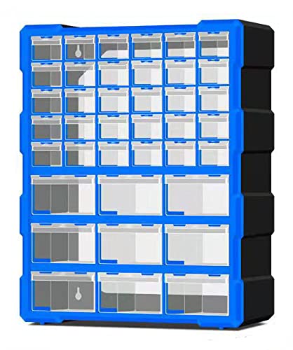 Amazon.co.jp: 多機能引き出し式部品収納ボックス小金物工具部品材料